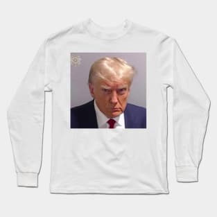 Trump Mug Shot Long Sleeve T-Shirt